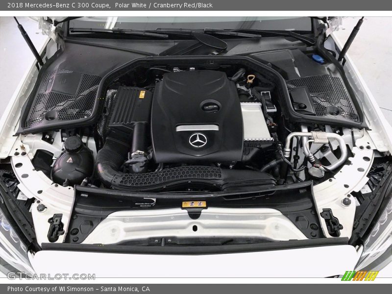  2018 C 300 Coupe Engine - 2.0 Liter Turbocharged DOHC 16-Valve VVT 4 Cylinder