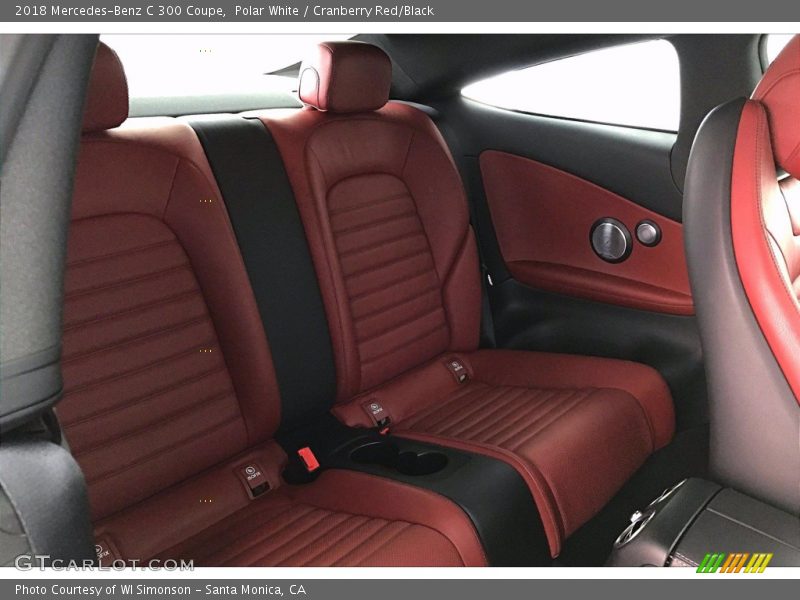 Rear Seat of 2018 C 300 Coupe