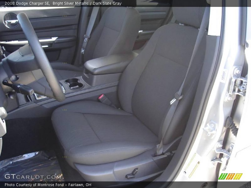 Bright Silver Metallic / Dark Slate Gray 2008 Dodge Charger SE