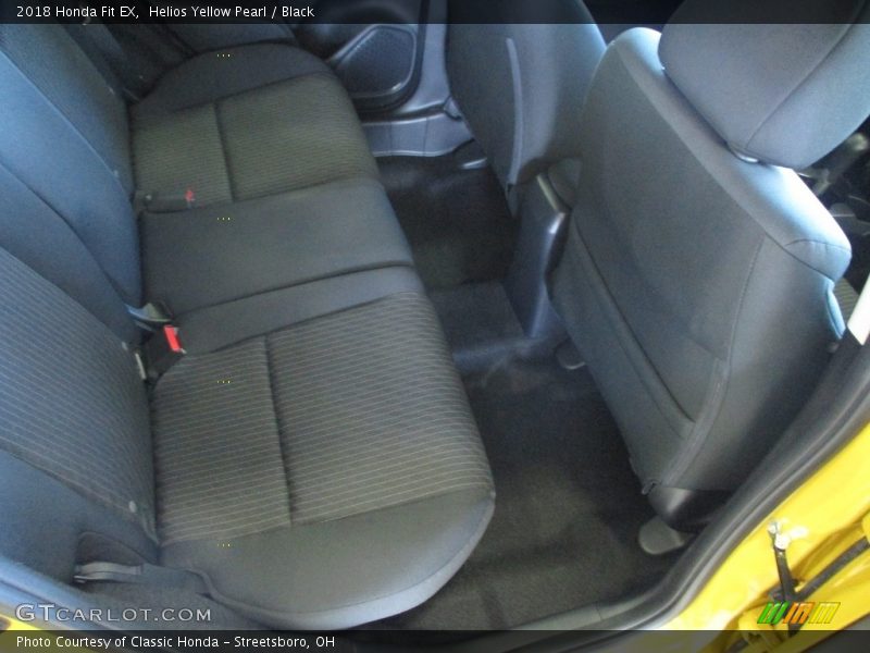 Helios Yellow Pearl / Black 2018 Honda Fit EX