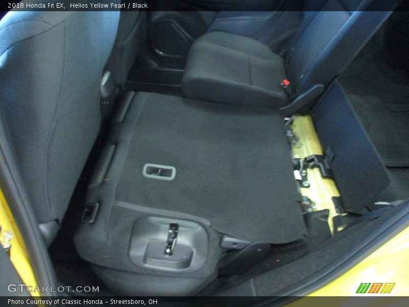 Helios Yellow Pearl / Black 2018 Honda Fit EX