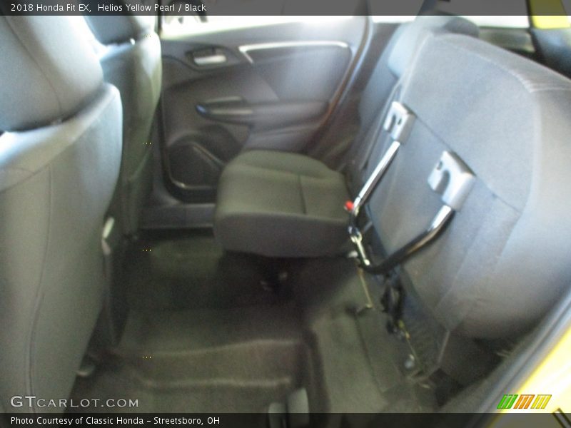 Helios Yellow Pearl / Black 2018 Honda Fit EX
