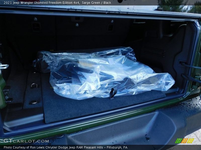 Sarge Green / Black 2021 Jeep Wrangler Unlimited Freedom Edition 4x4