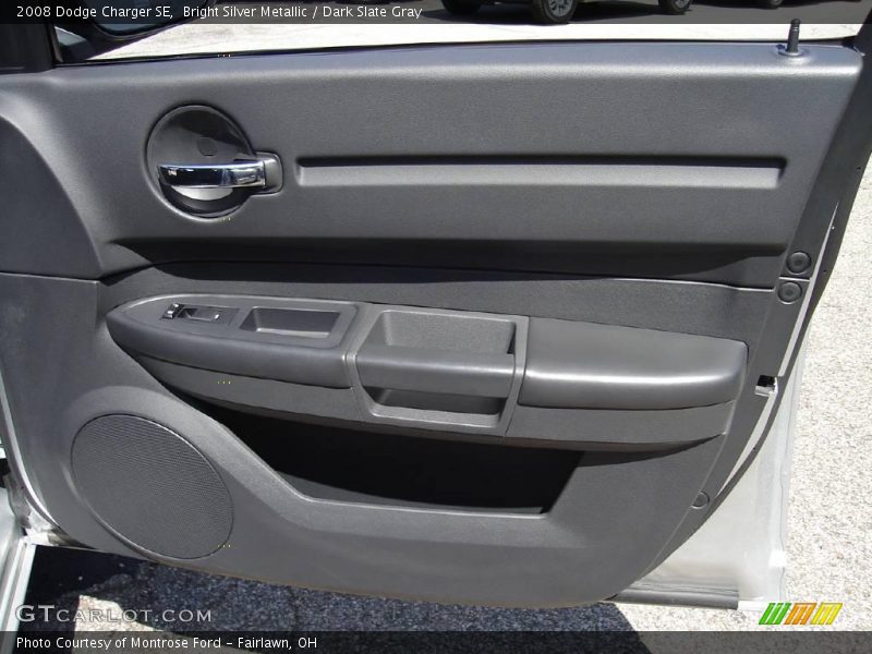 Bright Silver Metallic / Dark Slate Gray 2008 Dodge Charger SE