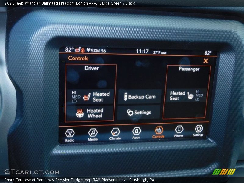 Sarge Green / Black 2021 Jeep Wrangler Unlimited Freedom Edition 4x4