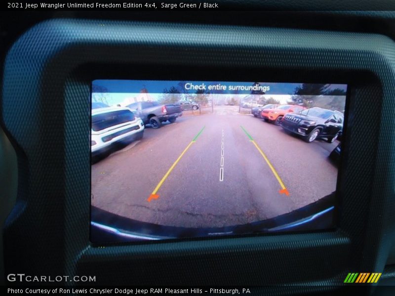 Sarge Green / Black 2021 Jeep Wrangler Unlimited Freedom Edition 4x4