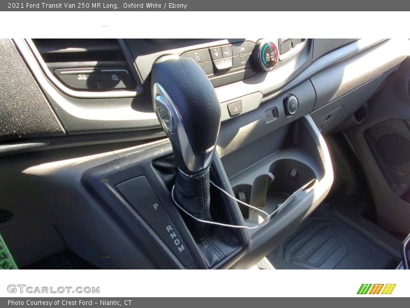 Oxford White / Ebony 2021 Ford Transit Van 250 MR Long