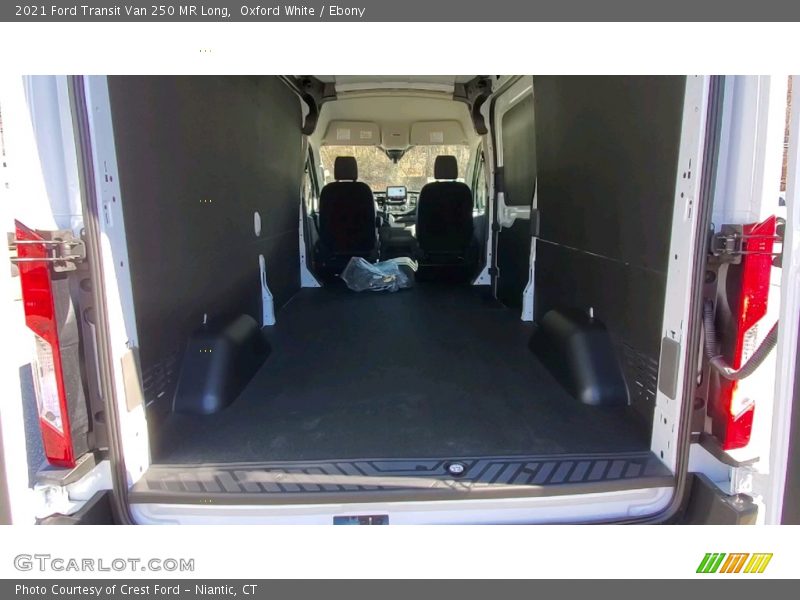 Oxford White / Ebony 2021 Ford Transit Van 250 MR Long