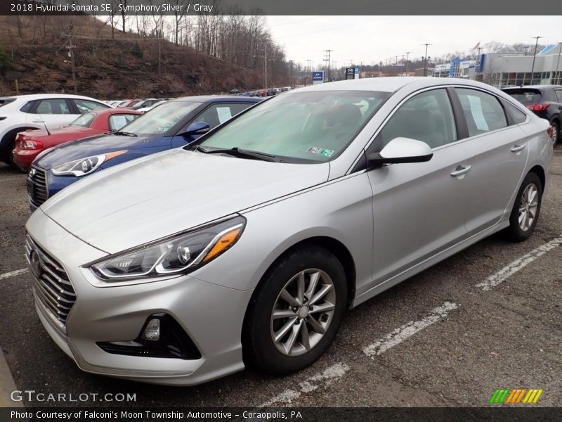 Symphony Silver / Gray 2018 Hyundai Sonata SE