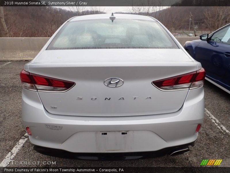 Symphony Silver / Gray 2018 Hyundai Sonata SE