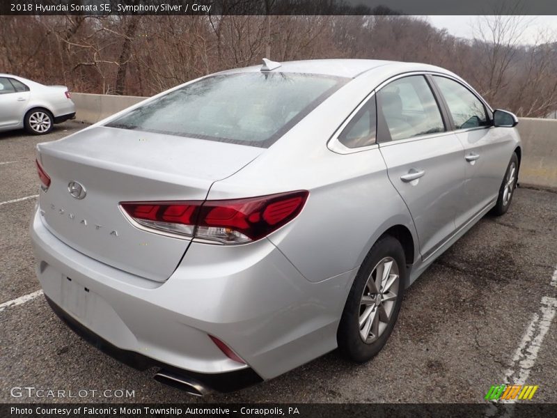 Symphony Silver / Gray 2018 Hyundai Sonata SE