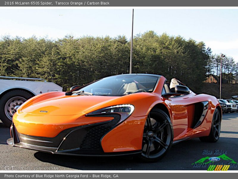  2016 650S Spider Tarocco Orange