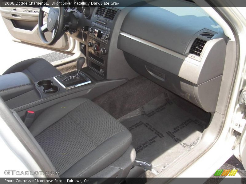 Bright Silver Metallic / Dark Slate Gray 2008 Dodge Charger SE