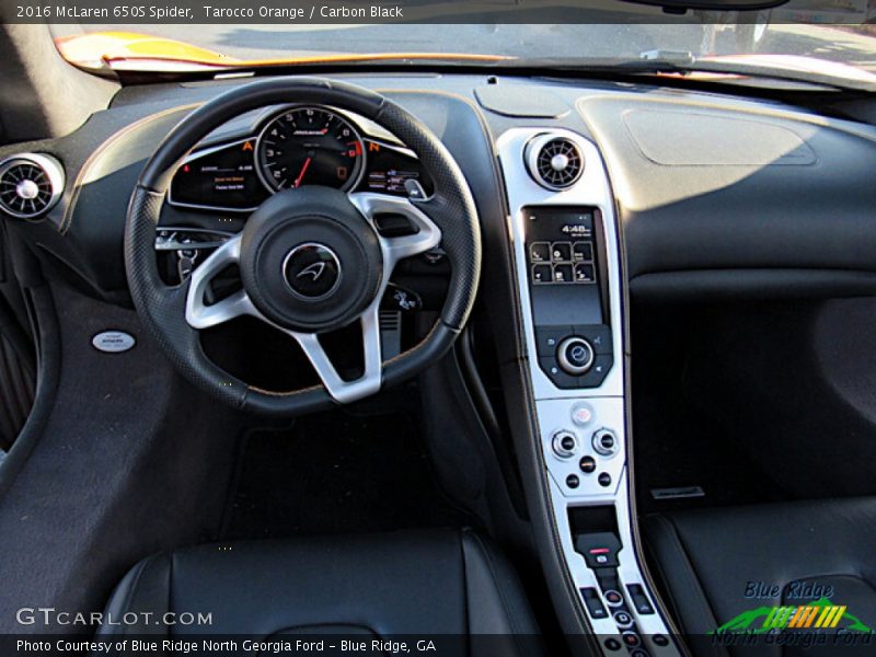 Tarocco Orange / Carbon Black 2016 McLaren 650S Spider