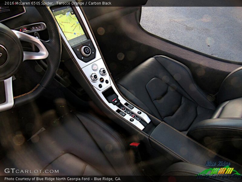 Tarocco Orange / Carbon Black 2016 McLaren 650S Spider