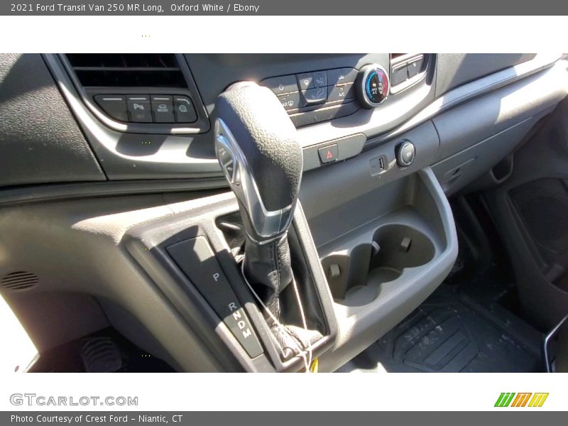Oxford White / Ebony 2021 Ford Transit Van 250 MR Long