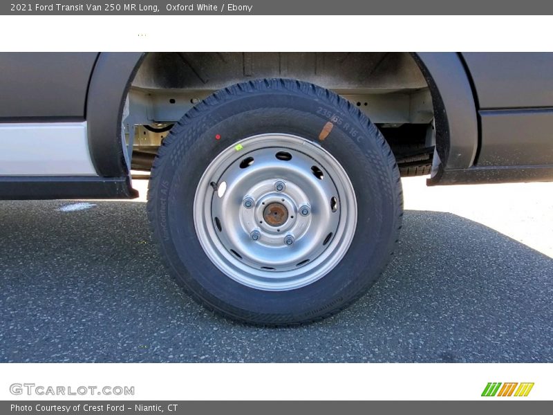 Oxford White / Ebony 2021 Ford Transit Van 250 MR Long