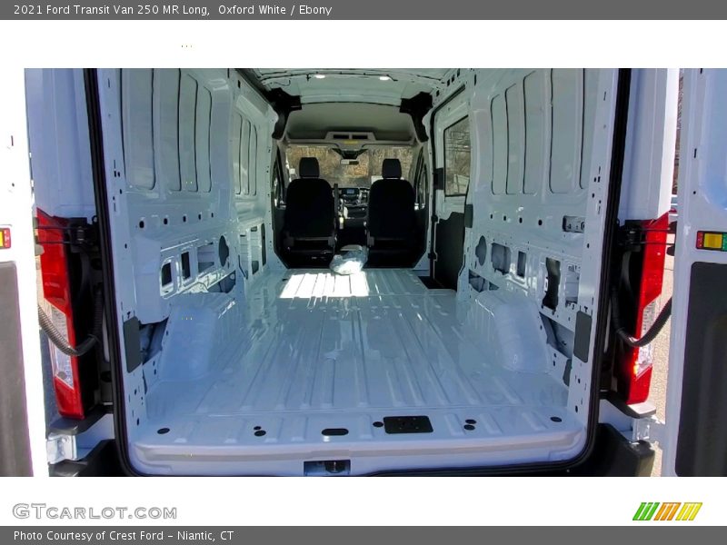 Oxford White / Ebony 2021 Ford Transit Van 250 MR Long