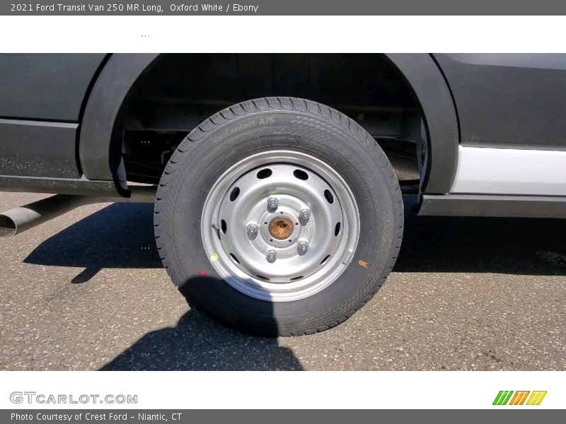 Oxford White / Ebony 2021 Ford Transit Van 250 MR Long