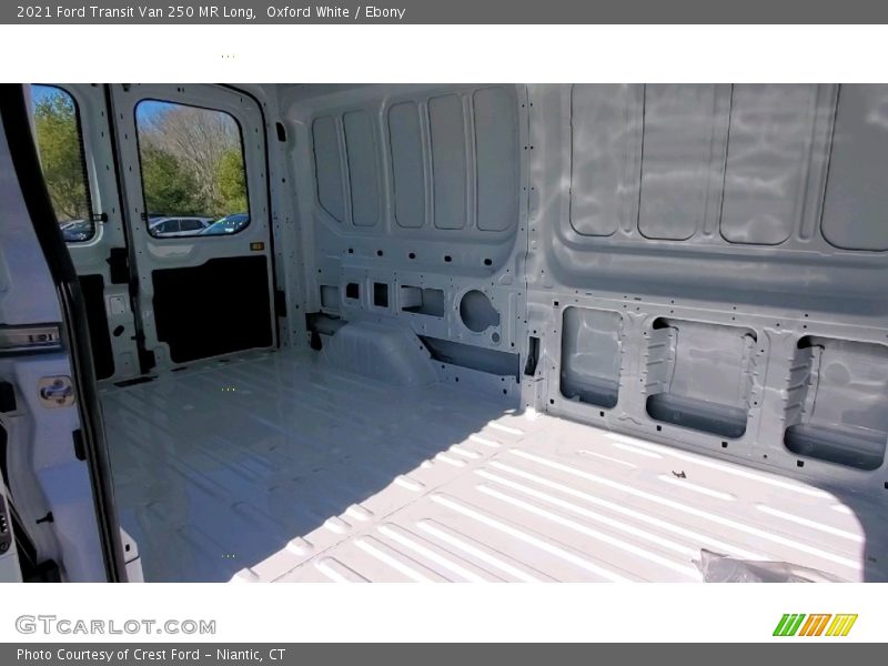 Oxford White / Ebony 2021 Ford Transit Van 250 MR Long