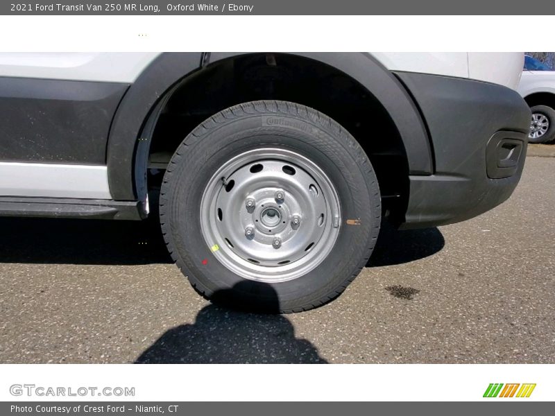 Oxford White / Ebony 2021 Ford Transit Van 250 MR Long