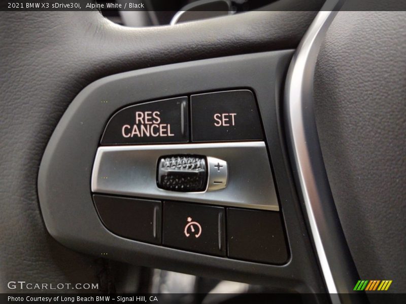 Alpine White / Black 2021 BMW X3 sDrive30i