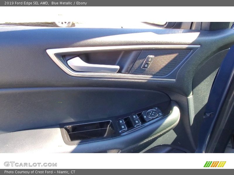 Blue Metallic / Ebony 2019 Ford Edge SEL AWD
