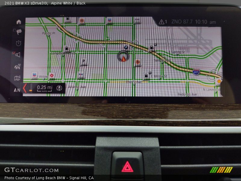 Alpine White / Black 2021 BMW X3 sDrive30i