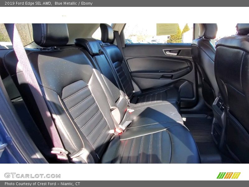 Blue Metallic / Ebony 2019 Ford Edge SEL AWD