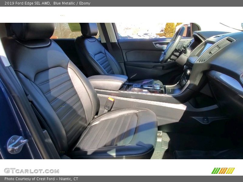 Blue Metallic / Ebony 2019 Ford Edge SEL AWD