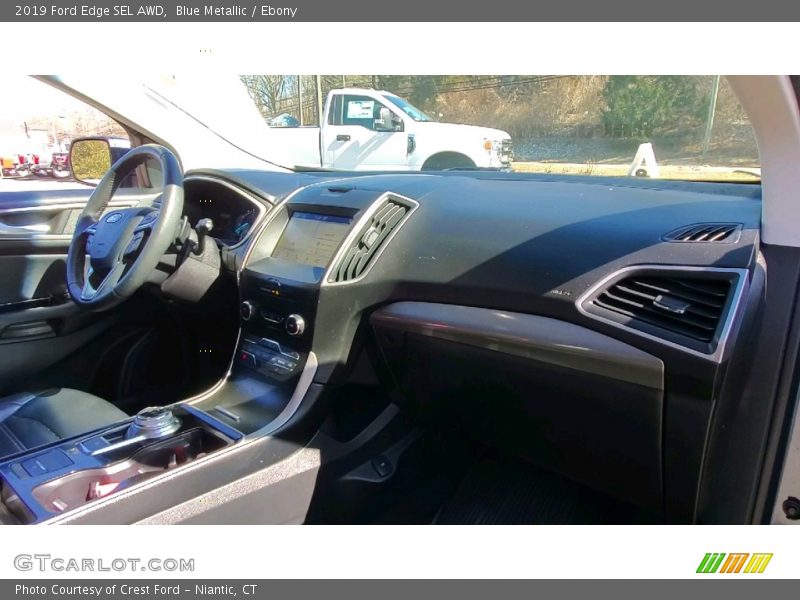 Blue Metallic / Ebony 2019 Ford Edge SEL AWD