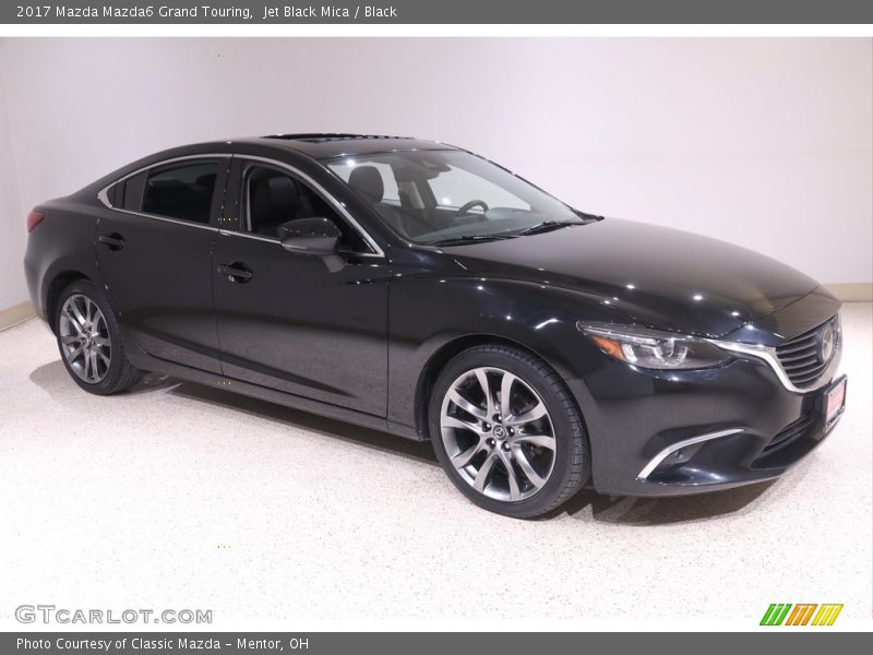 Jet Black Mica / Black 2017 Mazda Mazda6 Grand Touring
