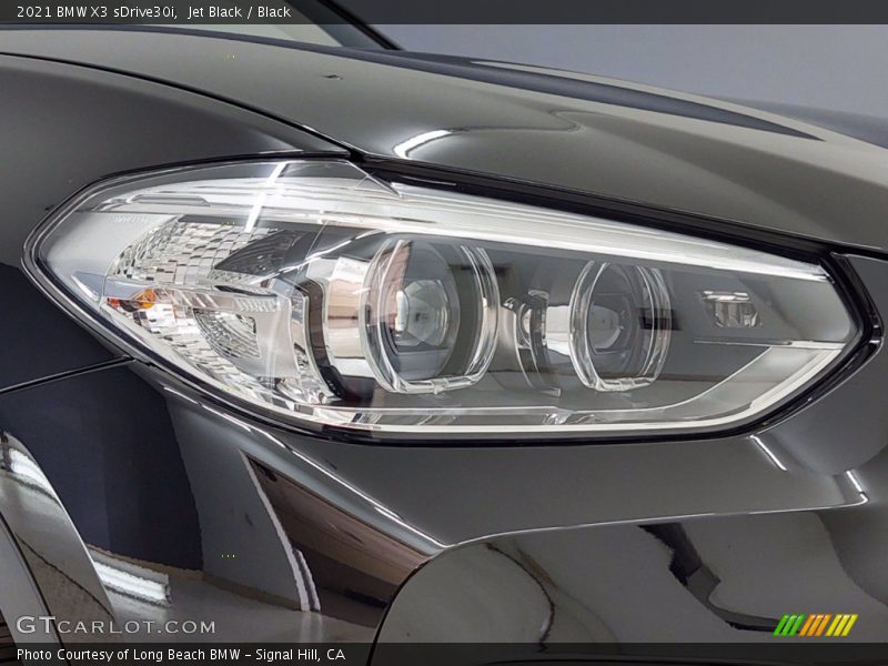 Jet Black / Black 2021 BMW X3 sDrive30i