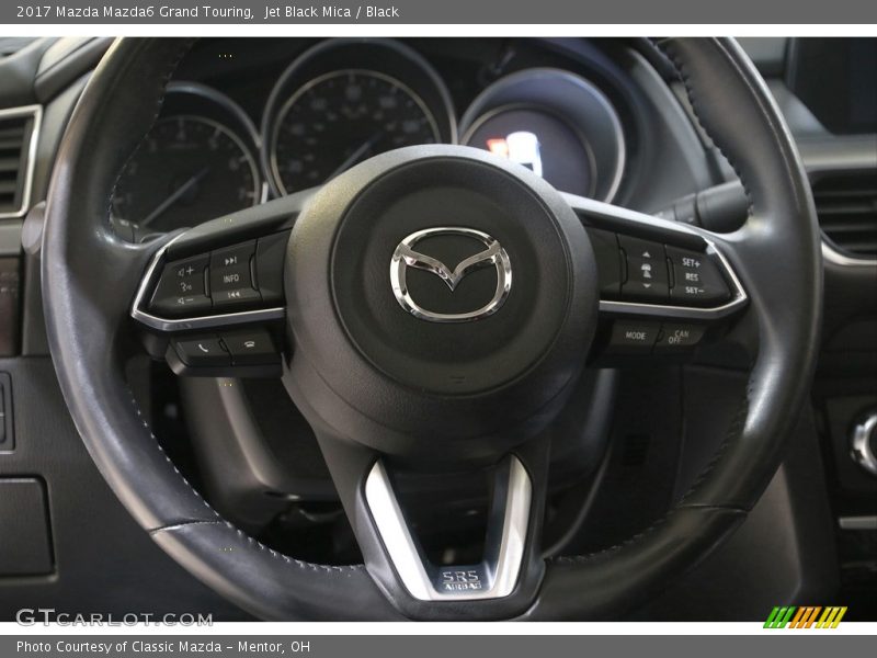 Jet Black Mica / Black 2017 Mazda Mazda6 Grand Touring