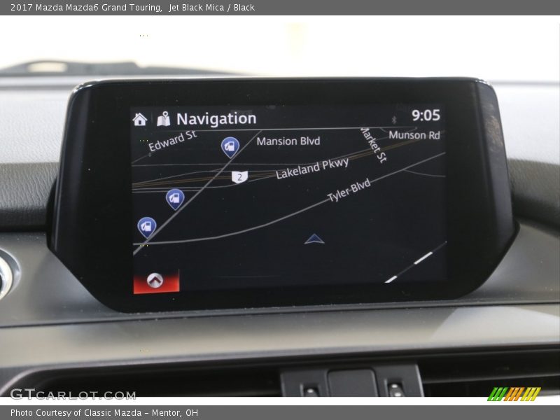 Jet Black Mica / Black 2017 Mazda Mazda6 Grand Touring