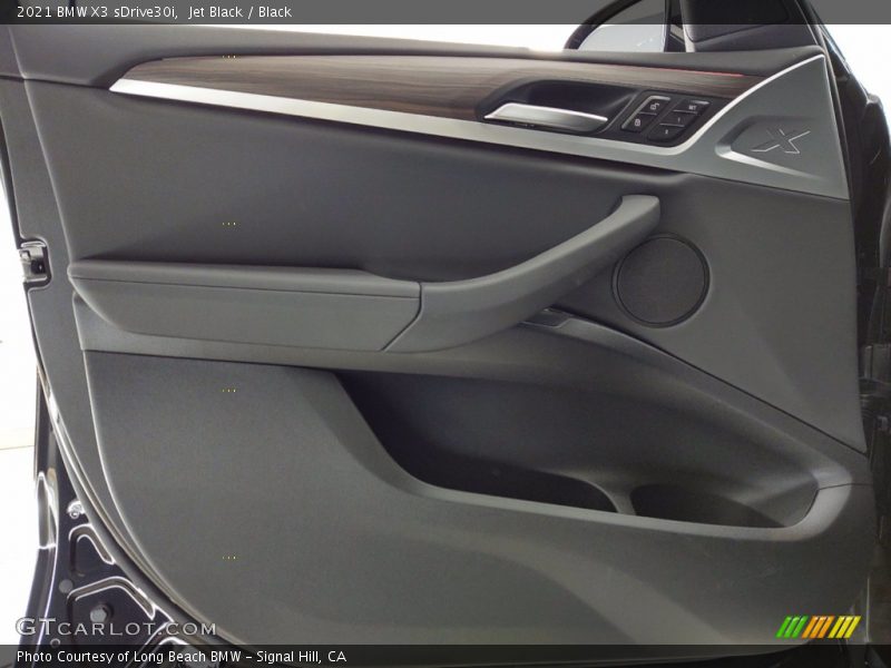 Jet Black / Black 2021 BMW X3 sDrive30i