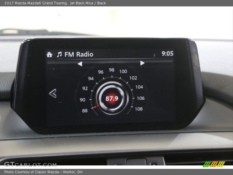 Jet Black Mica / Black 2017 Mazda Mazda6 Grand Touring