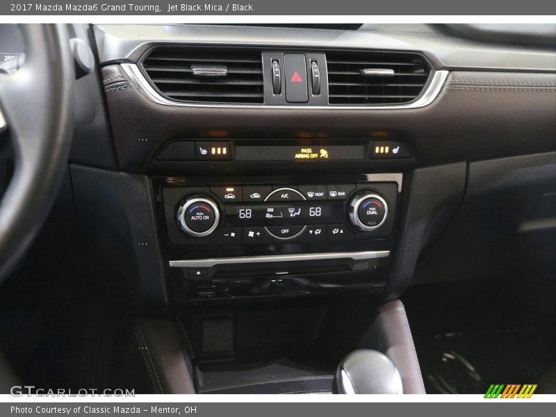 Jet Black Mica / Black 2017 Mazda Mazda6 Grand Touring