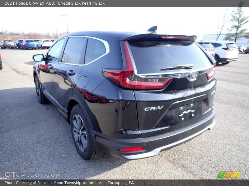 Crystal Black Pearl / Black 2021 Honda CR-V EX AWD