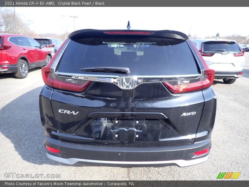 Crystal Black Pearl / Black 2021 Honda CR-V EX AWD