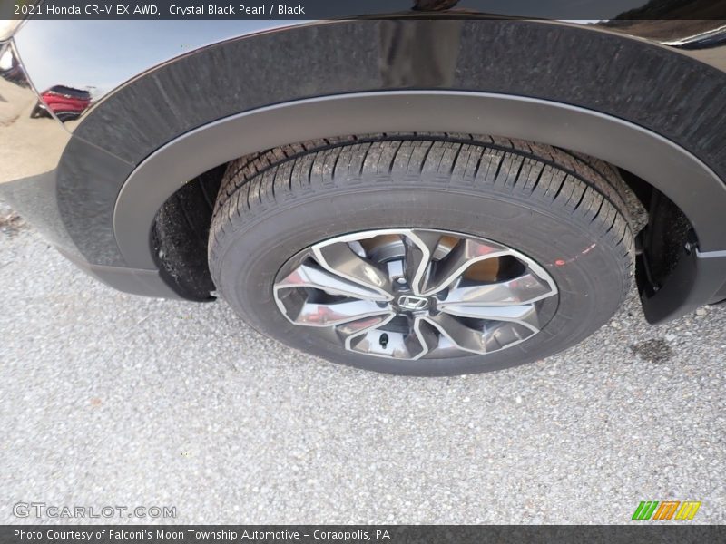 Crystal Black Pearl / Black 2021 Honda CR-V EX AWD
