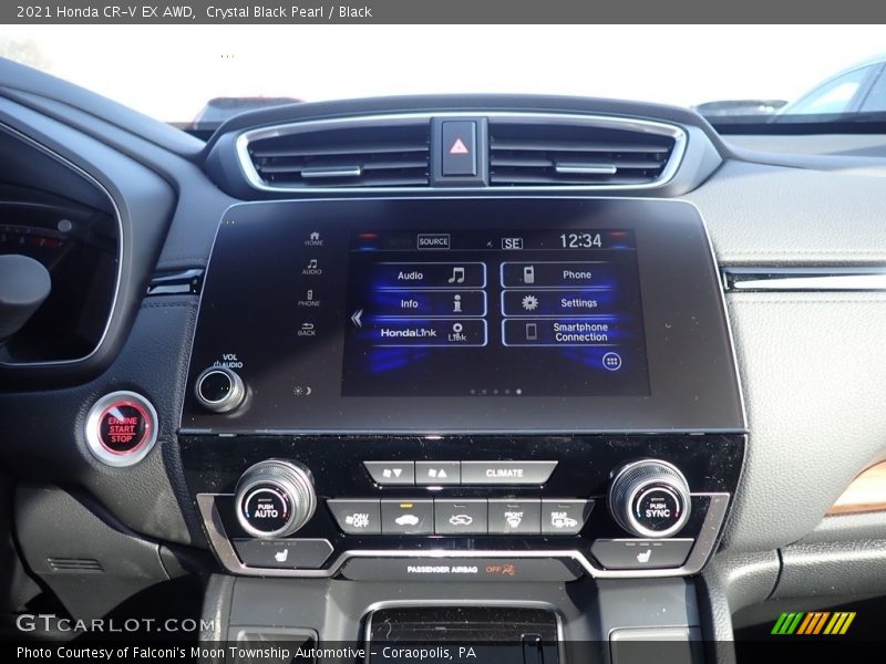 Crystal Black Pearl / Black 2021 Honda CR-V EX AWD
