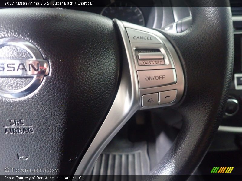 Super Black / Charcoal 2017 Nissan Altima 2.5 S
