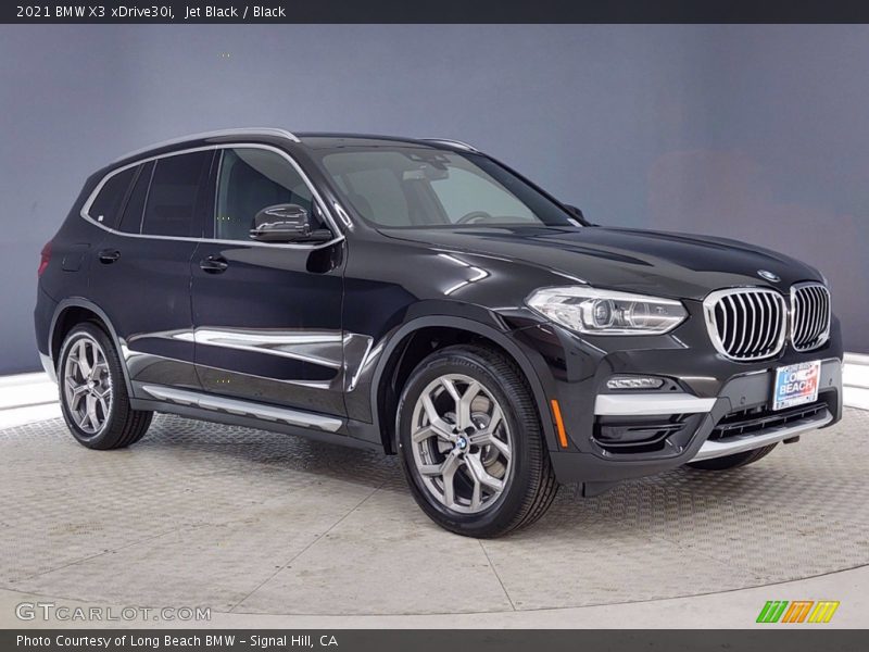 Jet Black / Black 2021 BMW X3 xDrive30i