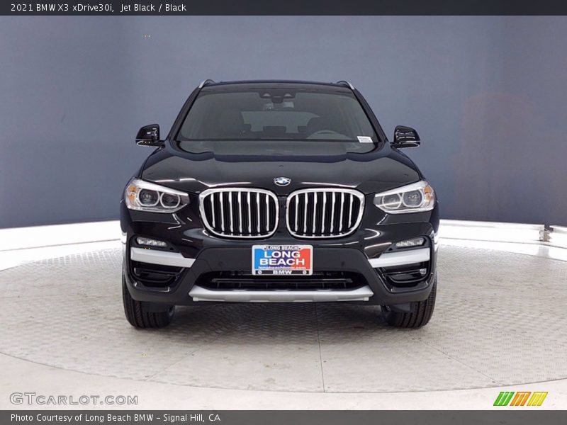 Jet Black / Black 2021 BMW X3 xDrive30i