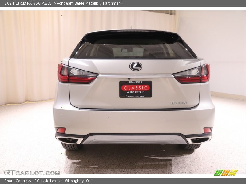 Moonbeam Beige Metallic / Parchment 2021 Lexus RX 350 AWD