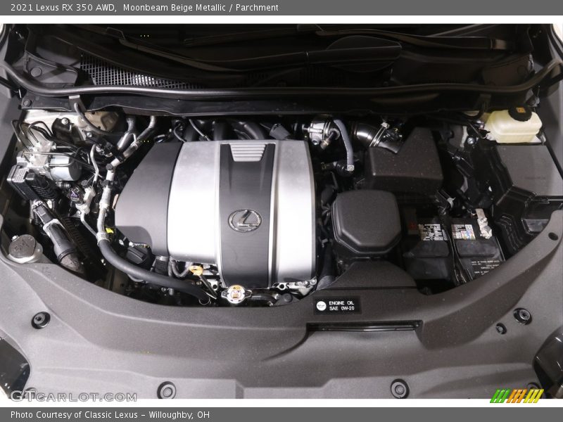  2021 RX 350 AWD Engine - 3.5 Liter DOHC 24-Valve VVT-i V6