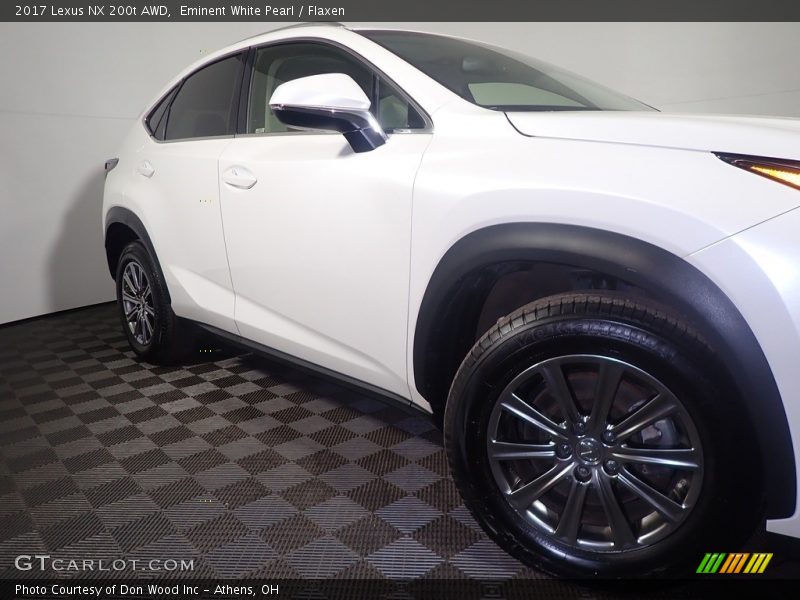 Eminent White Pearl / Flaxen 2017 Lexus NX 200t AWD