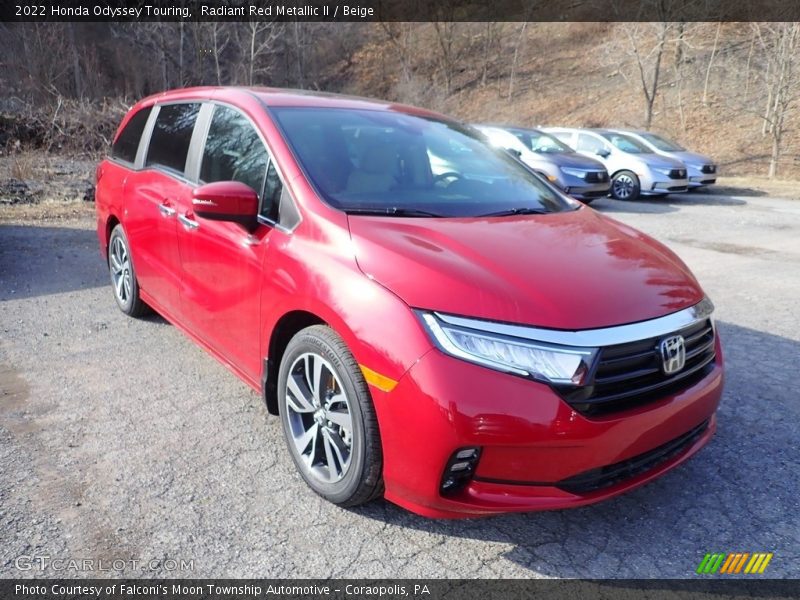 Front 3/4 View of 2022 Odyssey Touring