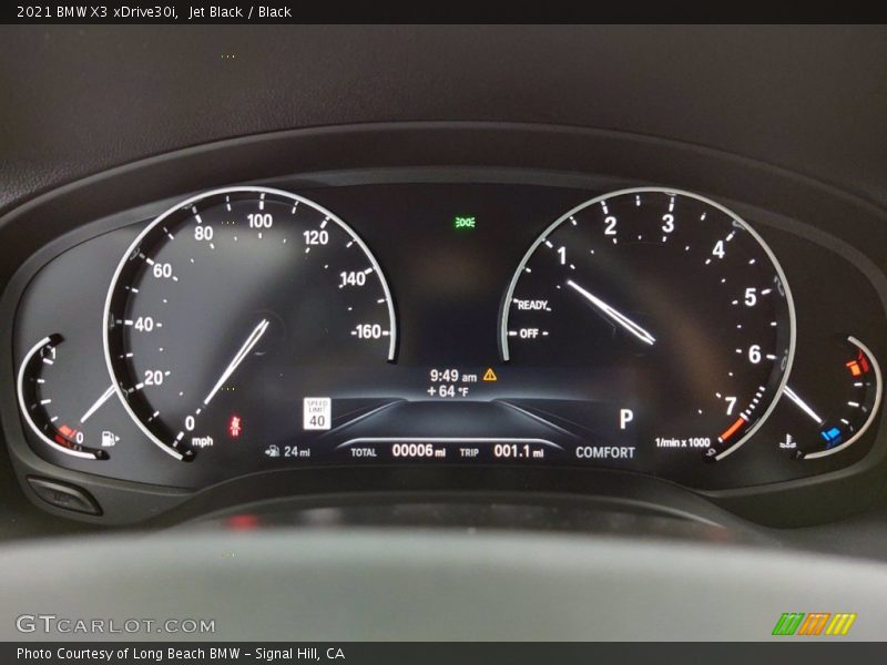 Jet Black / Black 2021 BMW X3 xDrive30i